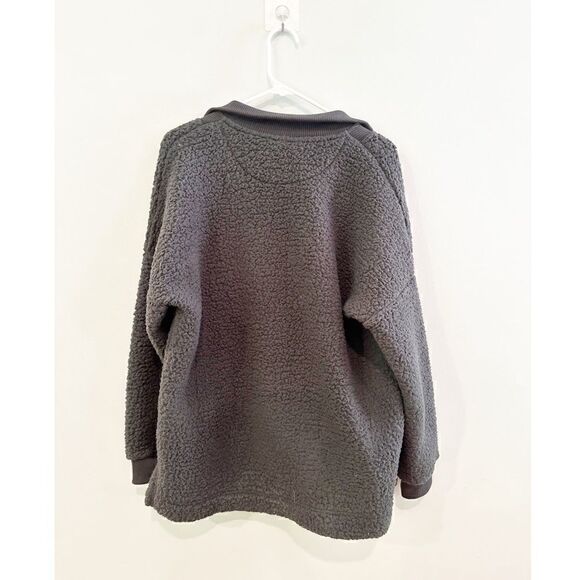 Aerie dream sherpa charcoal gray - Picture 3 of 4